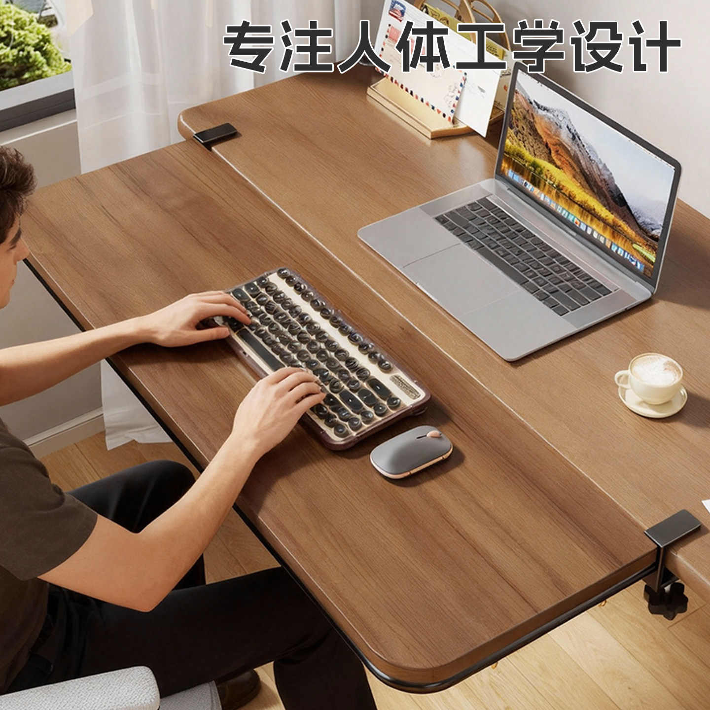 Tablero de Extensión de Escritorio para Oficina image 2