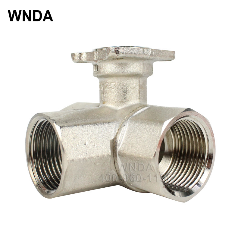 博力谋三通内螺纹球阀 R3025系列 三通换向阀 流量调节阀等百分比