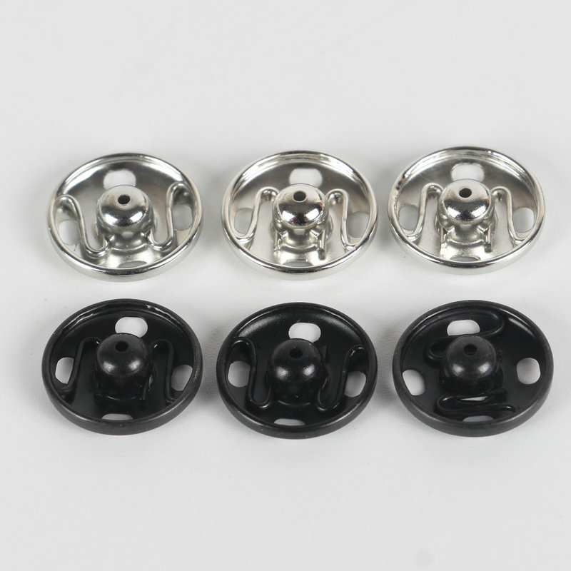 Long-term supply of decorative metal snap button metal hand-sewn invisible button button (high quality version)