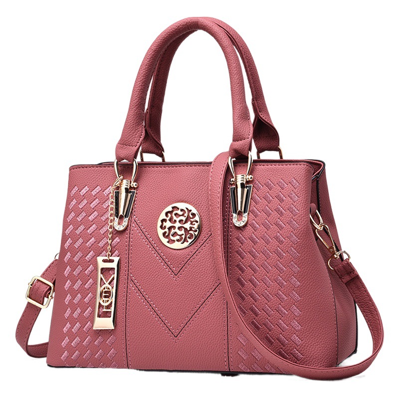 Bolso de mujer transfronterizo 2022 nueva moda bordado bolso de mujer Comercio exterior bolsa de mensajero de hombro de gran capacidad