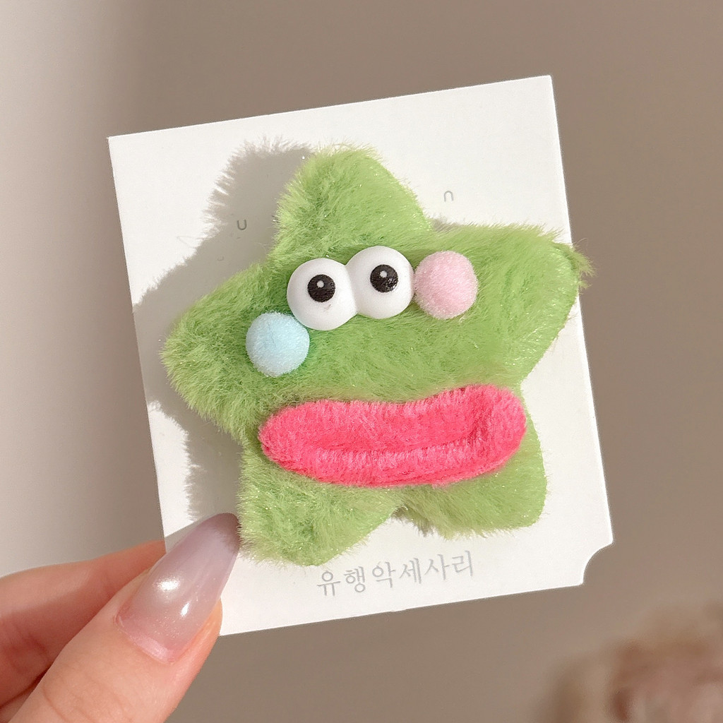 Clip de cabello de flor de leopardo para mujeres clip de cabello de alto nivel frente clip de frangeo 2025 nuevo clip lateral clip de cabello toque