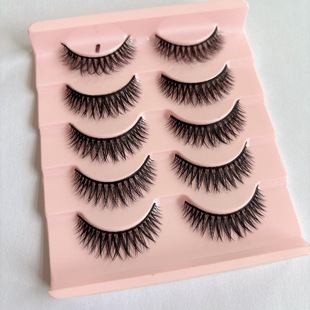 Crossed Eyelashes Deviruchi False Eyelashes Stage Dress Multiple Options Segmentable COS False Eyelashes