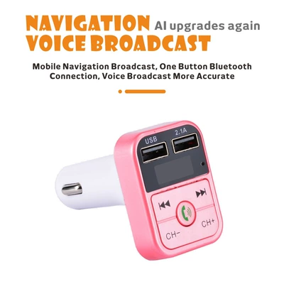 Car mp3 Cable - b2-powder-supports-u-disk-tf-card