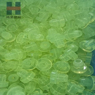 PU red polyurethane coated parts PU soft Board wear-resistant excellent glue round Rod shock absorption anti-collision buffer ring manufacturer