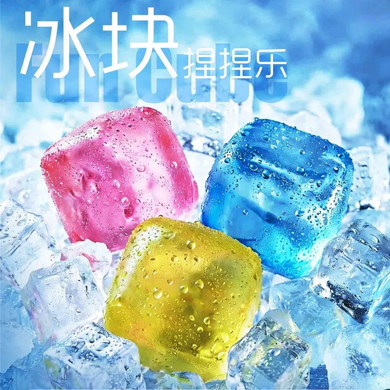 Ice Cube Series Squishy Toys are safe and non-toxic, slow-rebound stress-relief handmade balls for boys and girls