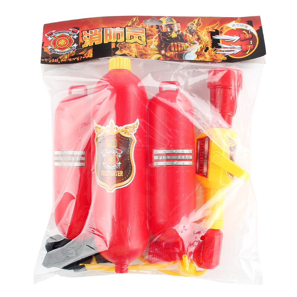 SQ119 pistola de agua de mochila contra incendios (3C paquete de cabeza de mandíbula china) 375.8g