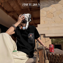 ʮ����FISHYU�ļ��¿�����ţ�пڴ�ӡ������װ�ζ���t��Ů626065