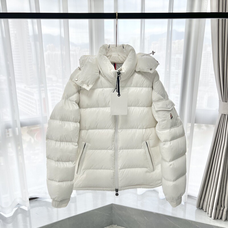 25S Mengjia Maya Glossy down Jacket Unisex Cold-Proof Warm Coat Mengkou down Jacket