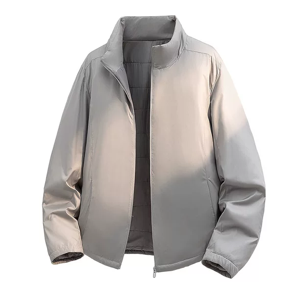 Couple's warm cotton jacket, unisex style, men's 2026 new autumn and winter stand-up collar cotton coat, wholesale