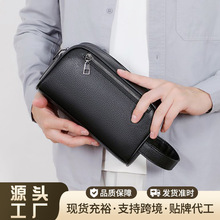 简约手拿包新款防盗密码锁男士手抓包质感通勤零钱钥匙收纳包