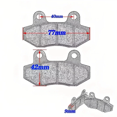 rear brake pads for off-road: Tormoz supportları