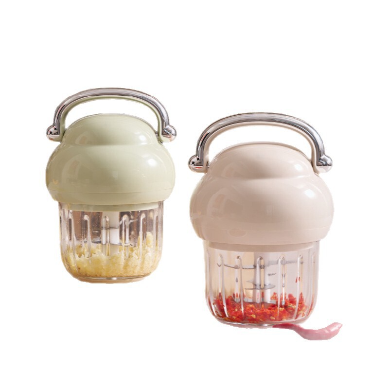【オリジナル】ニンニク潰し器 赤ちゃん用離乳食調理機 電動大容量ステンレス製多機能ニンニク潰し器|undefined