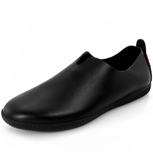 Soft Calfskin Leather Shoes for Men - Spring and Autumn Driving Shoes, Business Casual Men's Shoes with Non-slip and Wear-resistant Features