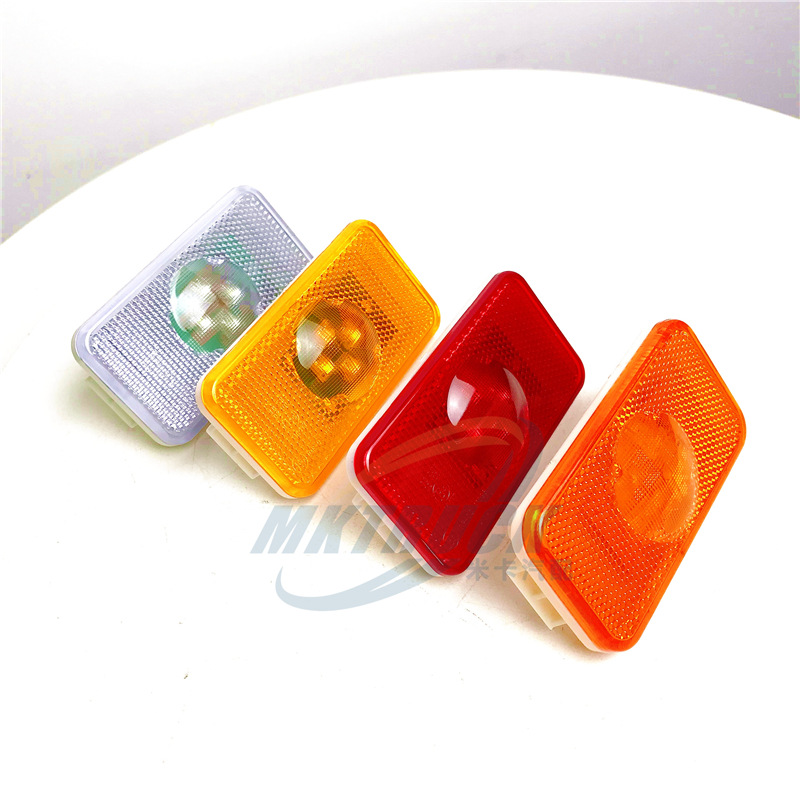 Piranha lámpara perla adecuada para Volvo Truck luces laterales luces de logotipo laterales luces anchas luces de señal Piranha lámpara