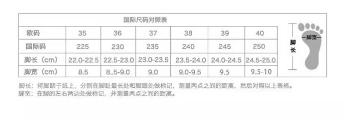 尺码图