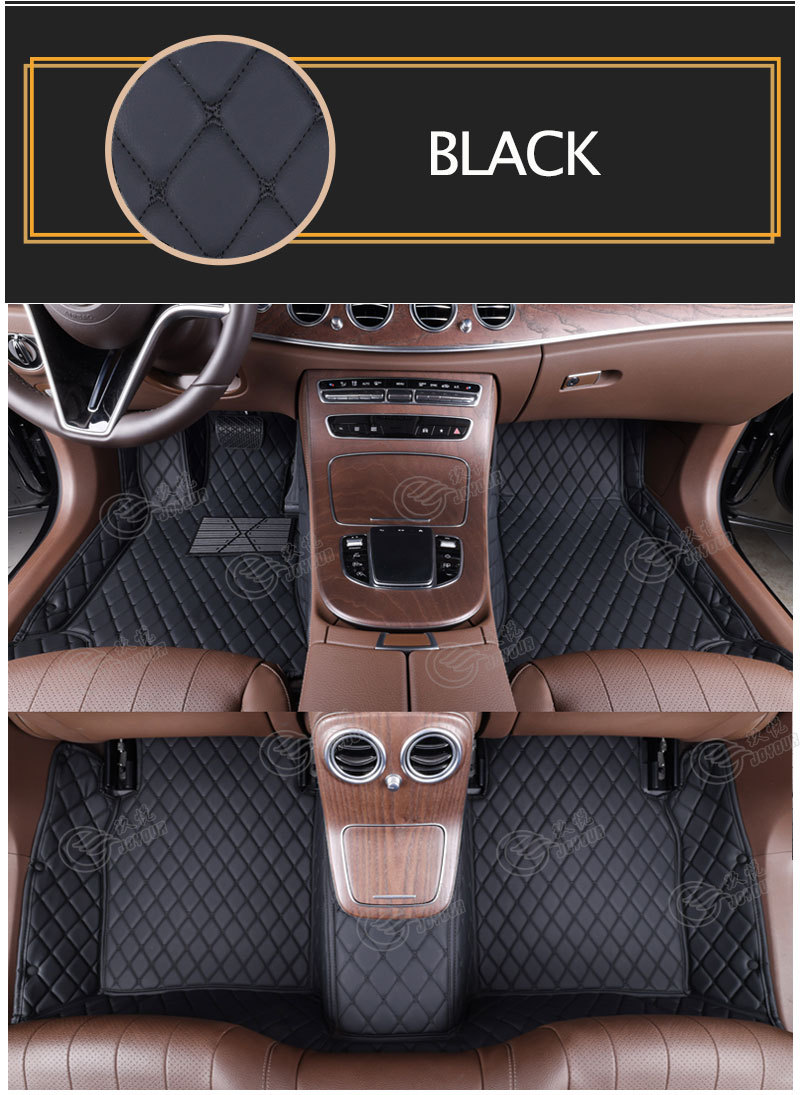 Cross-Border Full-Coverage Car Floor Mats, Left-Hand Drive Car Floor Mats, Factory Source for Custom Car-Specific Floor Mats