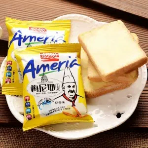 Панк Пан Маньер Завтрак Хлеб Булочка Для выпечки Набор молока Продукты Печенье Повседневные закуски Снэк Сеть Красный продукт Оптовая продажа