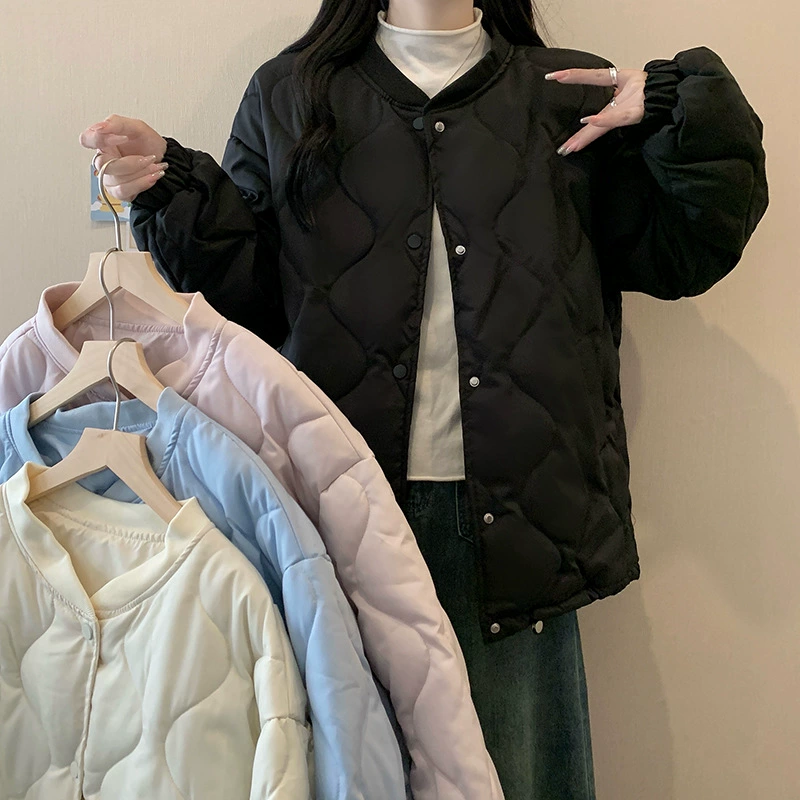 Demi-season down jacket with down, plus size, loose fit, increased thickness