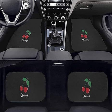 Temu Cross-Border Nordic Retro Car Floor Mats, Stain-Resistant and Wear-Resistant Four-Piece Set, Stain-Resistant Mats, Amazon Floor Mats Available for Wholesale