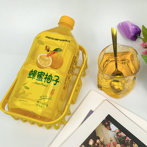 Honey Grapefruit Tea Whole Box 1L*12 Large Bottle Fruity Summer Refreshing Beverage Factory Direct Sales/Wholesale