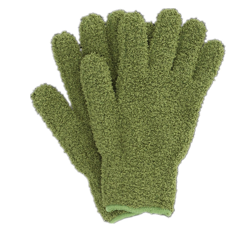 Guantes de microfibra para quitar el polvo de Amazon, guantes de lana coral, guantes para limpieza de coches, guantes de media lana para mayor comodidad.