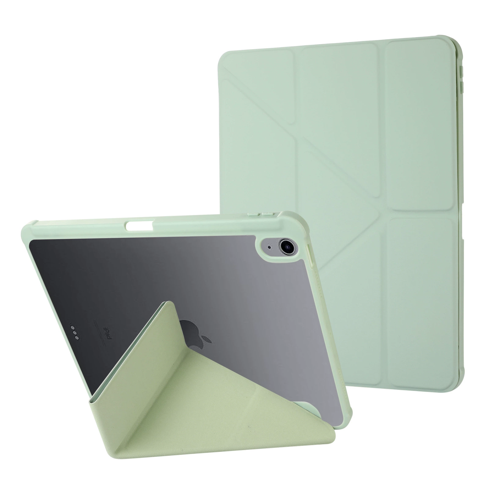 Подходит для iPad 10-го поколения, защитная крышка-трюм из акрила AIR45, жесткая оболочка Pro11, трансформированная Y-складывающаяся кожаная обложка mini6 оболочка