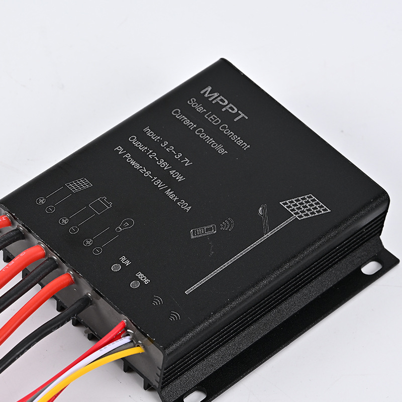 街路灯インテリジェント MPPT3.2-3.7V ハイパワーブーストコントローラー保護ボードなしソーラー充放電リチウム電池|undefined
