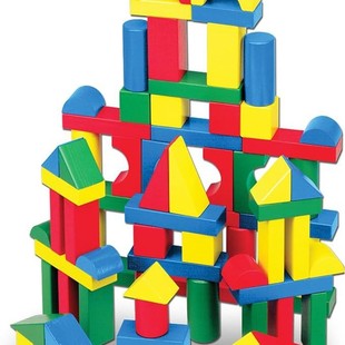 Children's Early Education Building Blocks suit Large Particles Baby Early Education Educational Solid Wood Building Blocks Assembled Toys Multi-Layer Building Blocks