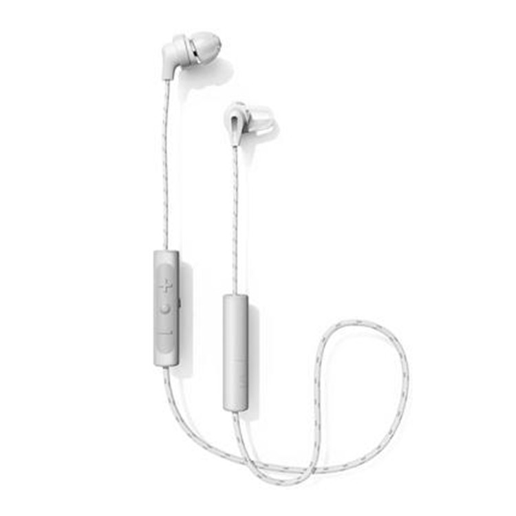 Klipsch T5 Sport Sports In-Ear Ipx4 Oval Earbuds Noise-Cancelling Headphones White
