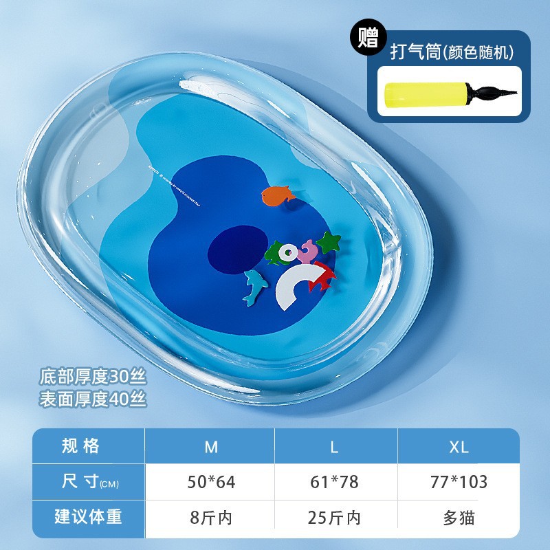 Cama de agua para mascotas, caseta de perro, almohadilla de agua, cama de agua de enfriamiento de verano con accesorios, nido de hielo, almohadilla de hielo inflable para perros