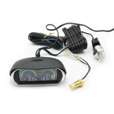 automobile instrument – gauges, water temperature, oil and voltage