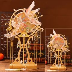 新しいスタイルの花嫁中国式結婚式古風団扇喜扇手作りdiy完成品結婚友達に親友を送る