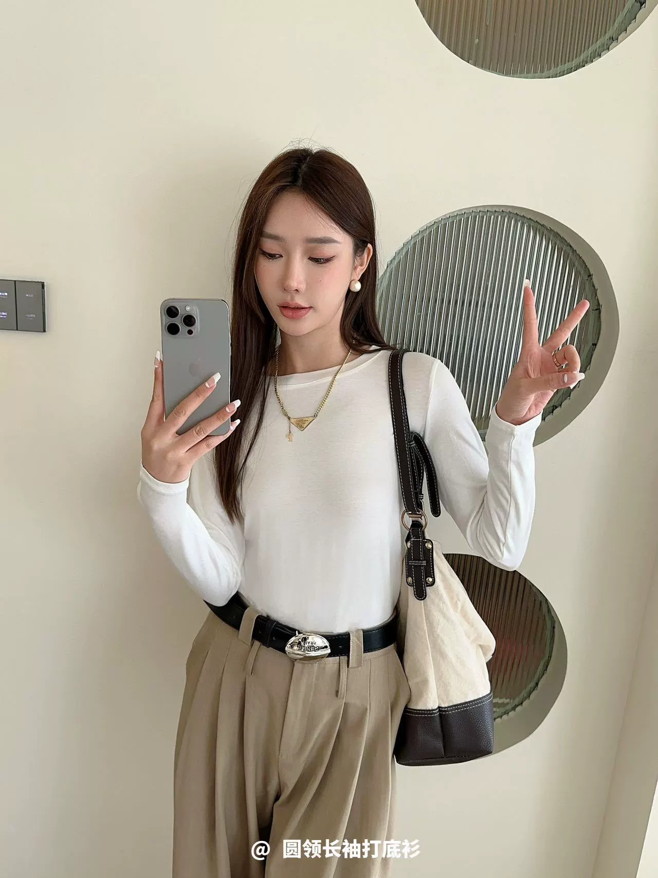 (Cross-border trading), solid fitted autumn base body-friendly long-sleeve