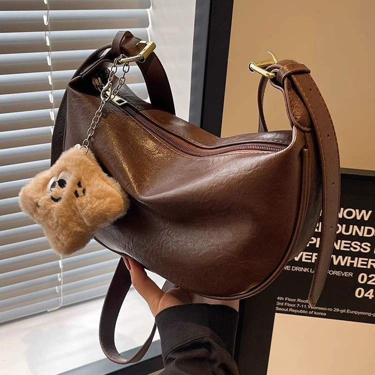Поясная сумка Winter Shoulder Bag, премиальная однолямочная сумка, модная, 30×30×30 см