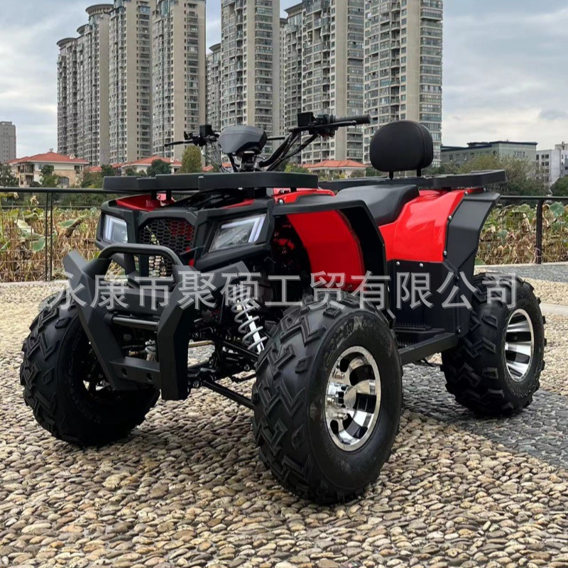 200cc transmisión automática a prueba de golpes avenida Qishandi todoterreno de cuatro ruedas ATV grande adulto ATV motocicleta de gasolina