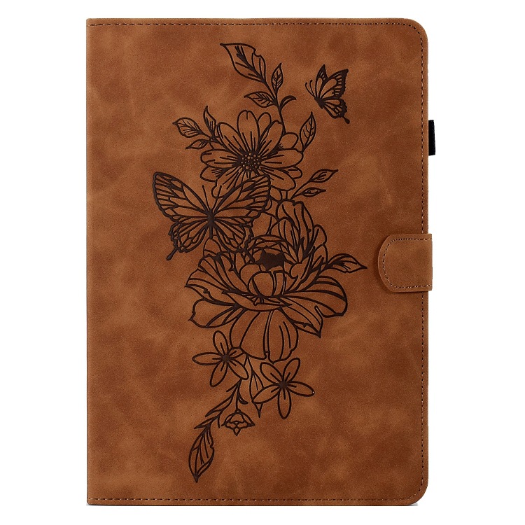 Aplicable a Samsung para Galaxy Tab A7 10.4 2020 T500 Peony Butterfly Embossed Smart