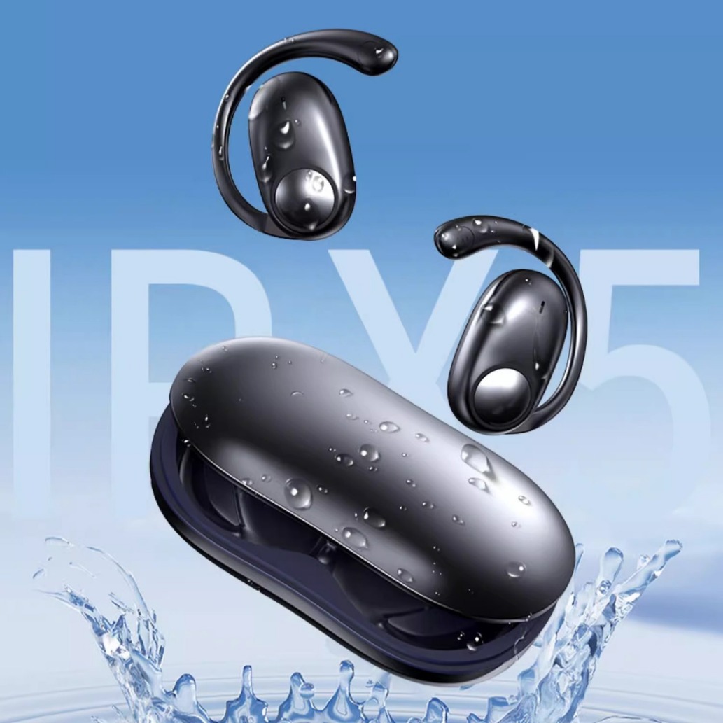 2026 nuevo auriculares Bluetooth 5.49 inalámbricos de conducción de aire óseo no en el oído abierto para correr