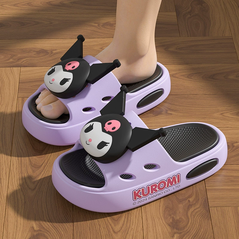 Slippers (Sanrio My Melody) Cute Cartoon Indoor Sandals, Cushioned Sole, Sizes 24–41