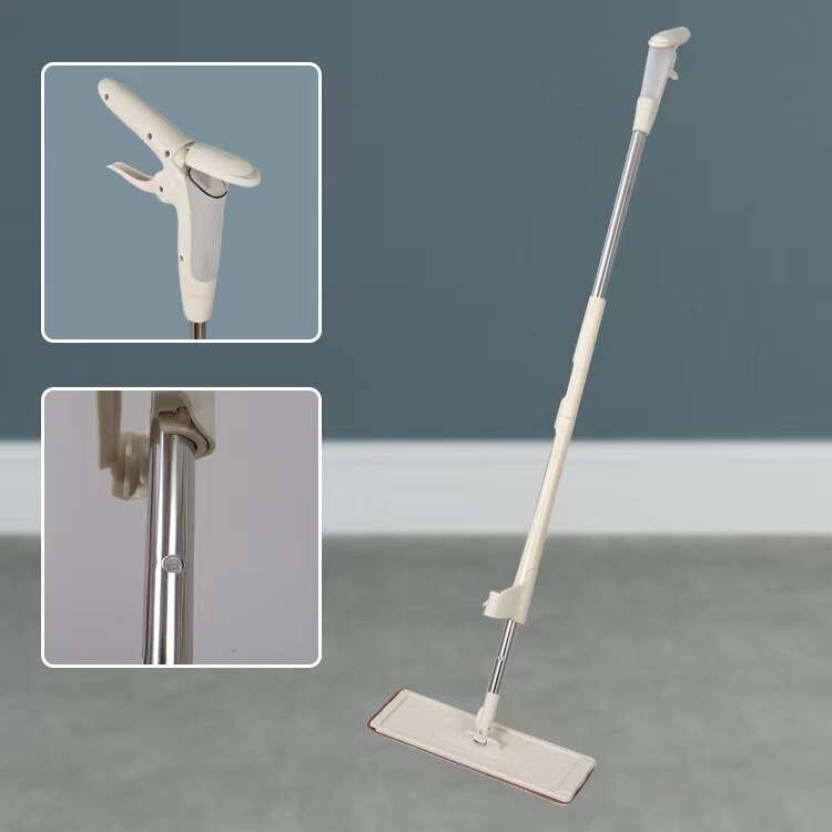 Factory Direct Sales New Micro-moisture Spray Mop Lazy Wooden Floor Special Flat Mop Large Floor Mop