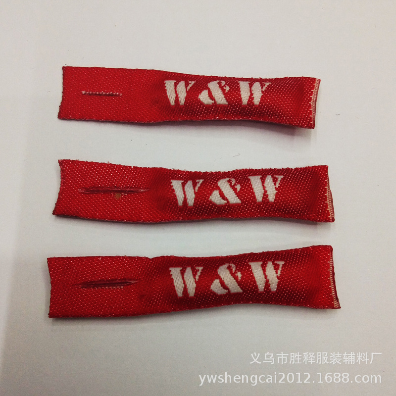 织唛双面卡通拉手充棉拉唛LOGO充棉织唛标拉片定货制充棉拉链头