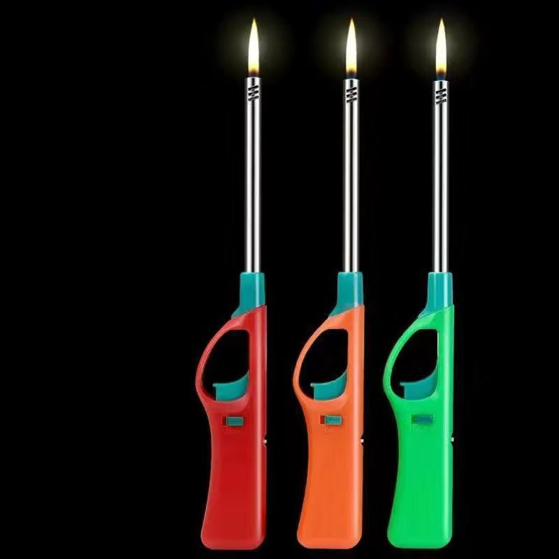 ignición encendedor electrónico de gas de disparo de llama cocina alargada encendedor de pulso