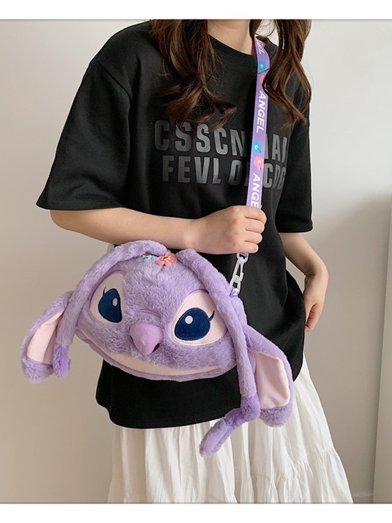 Guirnalda Stitch púrpura