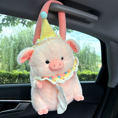 Hanging Bag Car Seat Back Car tissue box/set
