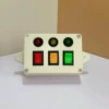 Button, battery, three colors