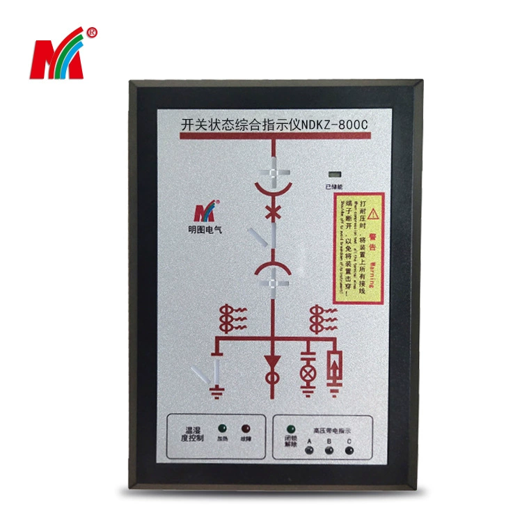 Индивидуальный производитель источника NDKZ-8000C, индикатор состояния шкафа распределения, комплексный индикатор, дисплей состояния переключателя