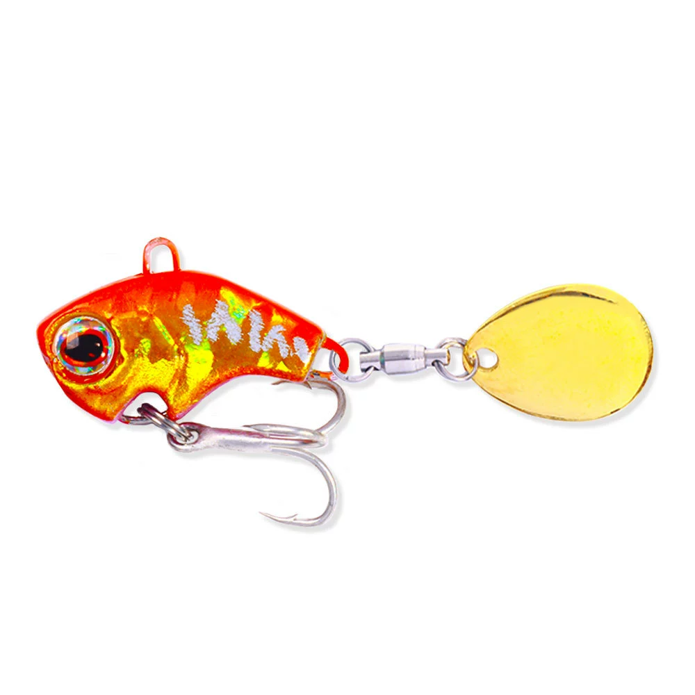 Приманка VIB lure Aoyuan 9–22 г, вращающаяся металлическая лезвие с блестками, дальний заброс