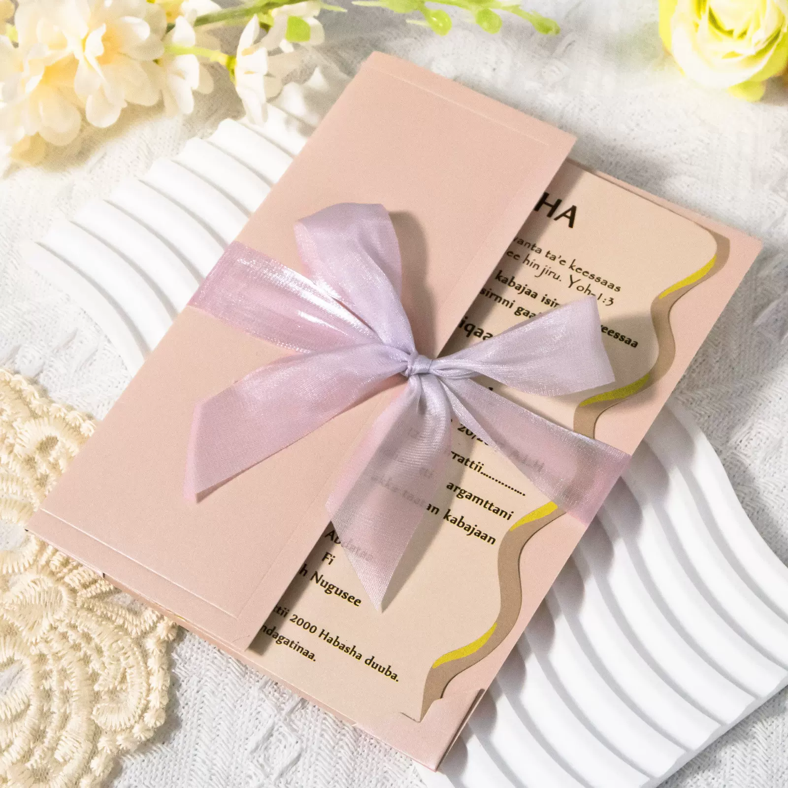 质感新款请柬定制婚礼邀请函 派对 节日 圣诞纸品设计定制