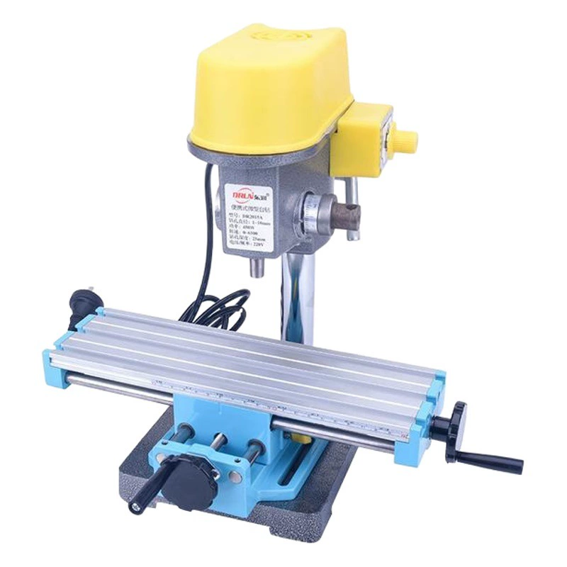 Мини сверлильно-фрезерный станок Dongrun поперечный верстак Малый фрезерный станок поперечная Швабра раздвижной стол