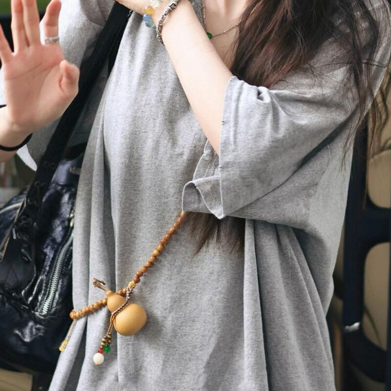 热播剧生万物绣绣饰演者大幂幂同款手机链新中式葫芦吊坠长手机链|undefined