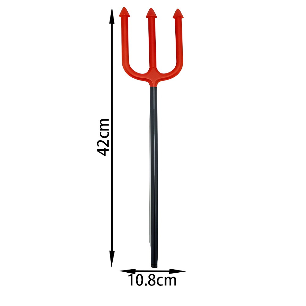 Halloween diablo cos tocado cuerno tenedor Halloween cuerno cuerno accesorios para el cabello diadema cola de diablo